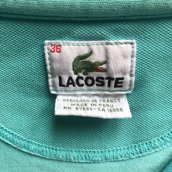 Lacoste Polo in Sky Blue - Picture 4 of 4